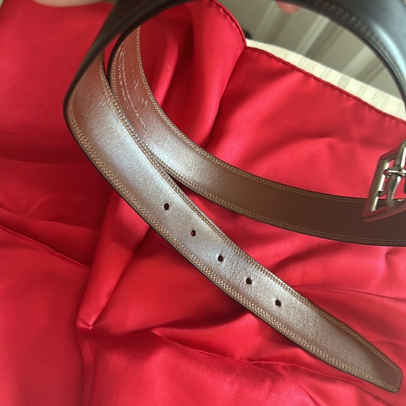 Men’s COACH leather belt. Chocolate brown. Size 40. EXCELLENT CONDITION! - Picture 7 of 10